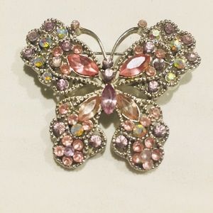 Rainbow Butterfly Broach!